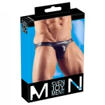 Svenjoyment - fényes jock strap férfi alsó (fekete)