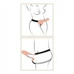 Pipedream - Fetish Strap-on 9 - felcsatolható dildó (testszínű)
