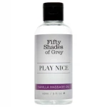 A szürke ötven árnyalata Play Nice - vanília illatú érzéki masszázsolaj (90 ml)