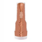 Fleshlight Autumn Falls Cream - élethű vagina maszturbátor (testszínű)