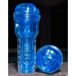 Fleshlight Turbo Thrust - élethű szívó maszturbátor (kék)