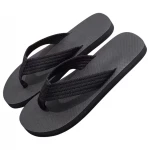 Flip-flop papucs - péniszes mintával (fekete)