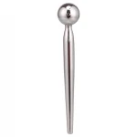 FukR - ezüst fém, gömbös húgycsőrúd dilátor (8 cm)