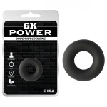 GK Power Doughnut - szilikon péniszgyűrű (fekete)