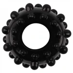 GK Power Gear Up - fogaskerék péniszgyűrű szett (fekete)