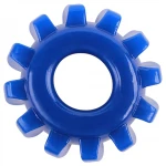 GK Power Gear Up - fogaskerék péniszgyűrű szett (kék)