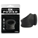 GK Power - rugalmas pénisz- és hereheveder (fekete)