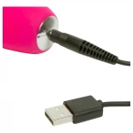 Happyrabbit Curve Slim - vízálló nyuszis csiklókaros vibrátor (pink)