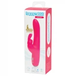 Happyrabbit Curve Slim - vízálló nyuszis csiklókaros vibrátor (pink)