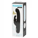 Happyrabbit G-Spot Slim - csiklókaros vibrátor (fekete)