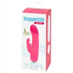 Happyrabbit Mini Rabbit - akkus csiklókaros vibrátor (pink)
