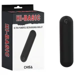 Hi-Basic - akkus töltényvibrátor (fekete)