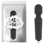 Hi-Basic Wacko Touch - akkus mini masszírozó vibrátor (wand) (fekete)