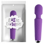 Hi-Basic Wacko Touch - akkus mini masszírozó vibrátor (wand) (lila)