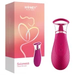 Honey Play Box Scioness - szívó, nyaló csiklóizgató vibrátor (pink)