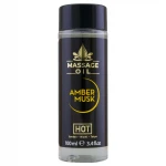 HOT bőrápoló masszázsolaj - borostyán pézsma (100 ml)