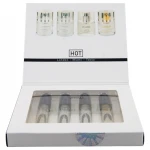 HOT LMTD - feromon parfüm szett nőknek (4 × 5 ml)