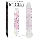 Icicles No. 7 - gyöngyös üveg dildó