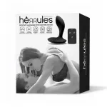 INTOYOU Herrules - elektro anál vibrátor (fekete)