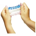 You2Toys - japán péniszköpeny szett barázdás felülettel (3 db)