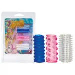 You2Toys - japán péniszköpeny szett barázdás felülettel (3 db)
