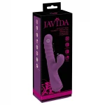 Javida - 3in1 nyuszis csiklókaros vibrátor (lila)