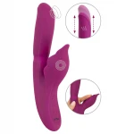 Javida - 4in1 G-pont és csiklóizgató vibrátor (lila)