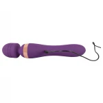 Javida Double - masszírozó wand vibrátor (lila)