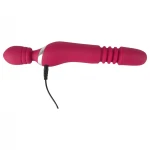 Javida Thrusting - 3in1 lökő vibrátor (piros)