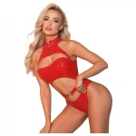 JSY 029 - szexi női body (piros)