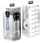 Kiiroo Feel Pocket & PowerBlow - interaktív app-vezérelt maszturbátor (átlátszó)