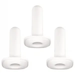 Kiiroo Onyx Tight Fit - maszturbátor mandzsetta férfiaknak - 3 db (fehér)