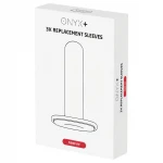 Kiiroo Onyx Standard Fit - maszturbátor mandzsetta - 3 db (fehér)