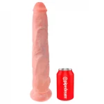 King Cock 14 herés nagy dildó (35 cm, testszínű)
