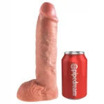 King Cock Strap-on 10 - üreges felcsatolható dildó 25 cm