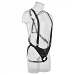 King Cock Strap-on 11 - üreges felcsatolható dildó hámmal (28 cm)