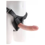 King Cock Strap-on 8 - felcsatolható dildó (testszínű)