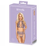 Kissable - csipkés szexi fehérnemű szett nőknek (lila)