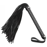 Latetobed - textúrált ostor (fekete, 48 cm)