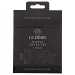 Le Désir - bimbómatrica szett - 3 pár (fekete)