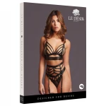 Le Désir Lola - pántos melltartó szett (fekete)