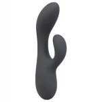 le Wand Soft Rabbit - 2 motoros csiklókaros vibrátor (fekete)