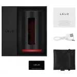 LELO F1s V2 - interaktív maszturbátor férfiaknak (piros)