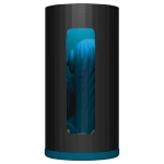 LELO F1s V3 - app-vezérelt interaktív maszturbátor (fekete-kék)