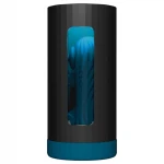 LELO F1s V3 XL - interaktív maszturbátor férfiaknak (fekete-kék)