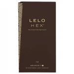 LELO Hex Respect XL - luxus óvszer (12 db)
