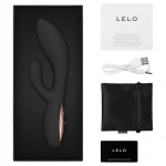 LELO INA Thrust - lökő vibrátor csiklókarral (fekete)