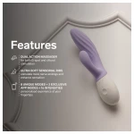 LELO INA Twist - appos, csiklókaros G-pont vibrátor (lila)