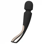 LELO Smart Wand 2 - közepes masszírozó vibrátor (fekete)