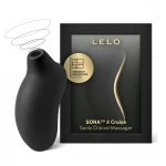 LELO Sona 2 Cruise - hanghullámos csiklóizgató (fekete)